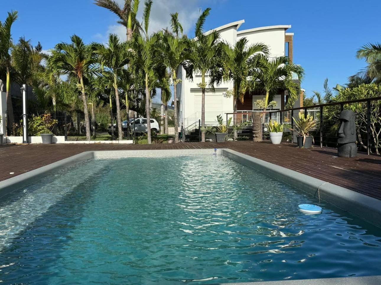 Grande Villa Au Calme - Vue Exceptionnelle - Climatisation - Piscine Sel Chauffee - Jardin Tropical Vincendo Экстерьер фото